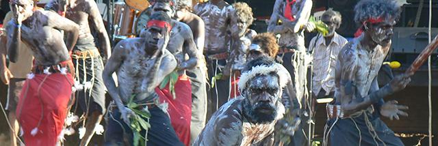 Dancers performing at the Barunga Festival in the Northern Territory. Picture by Peter Hall42, Wikimedia Commons 