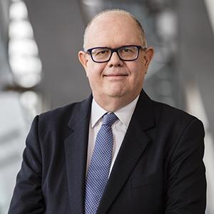 A portrait of Andrew Parfitt, UTS Vice-Chancellor and President