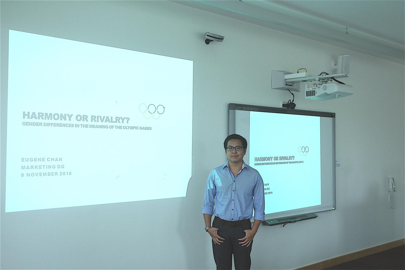 Dr Eugene Chan at ACOS Research Seminar