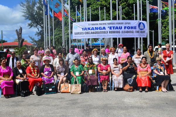 Group photo – South Pacific Chief Nursing and Midwifery