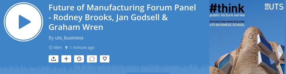 Mixcloud Manufacturing Panel Podcast