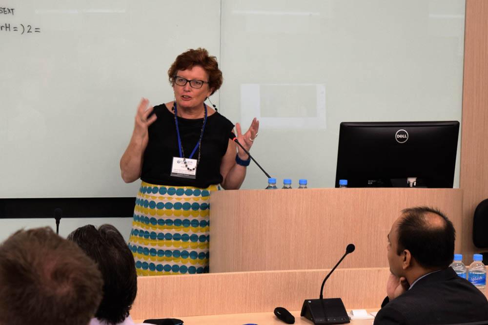 Rosalie Viney presenting at the 5th Meeting of the International Academy of Health Preference Research (IAHPR)