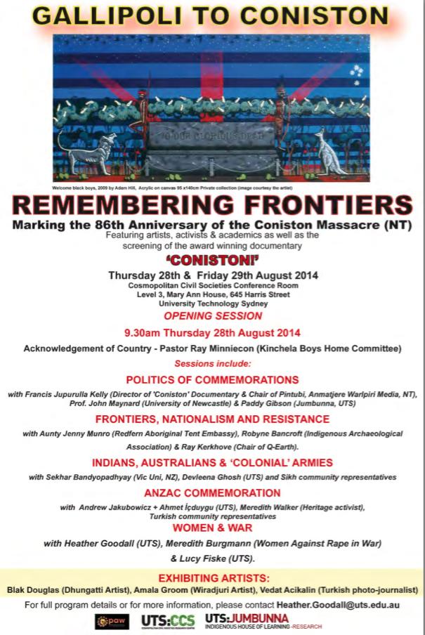 remembering frontiers flyer