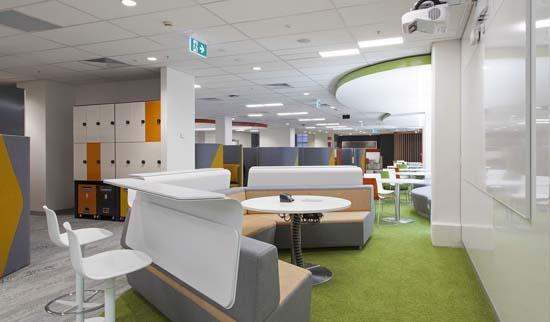 Health research student space, project spaces