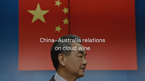 China–Australia relations on cloud wine