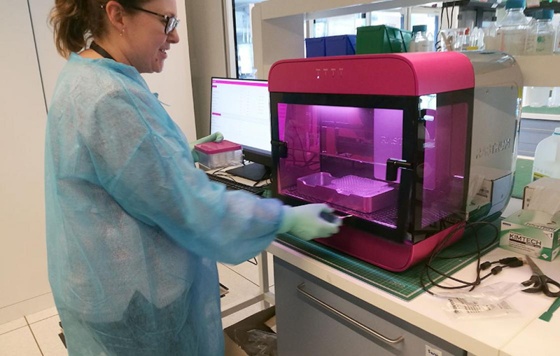 3D bio-printing run 