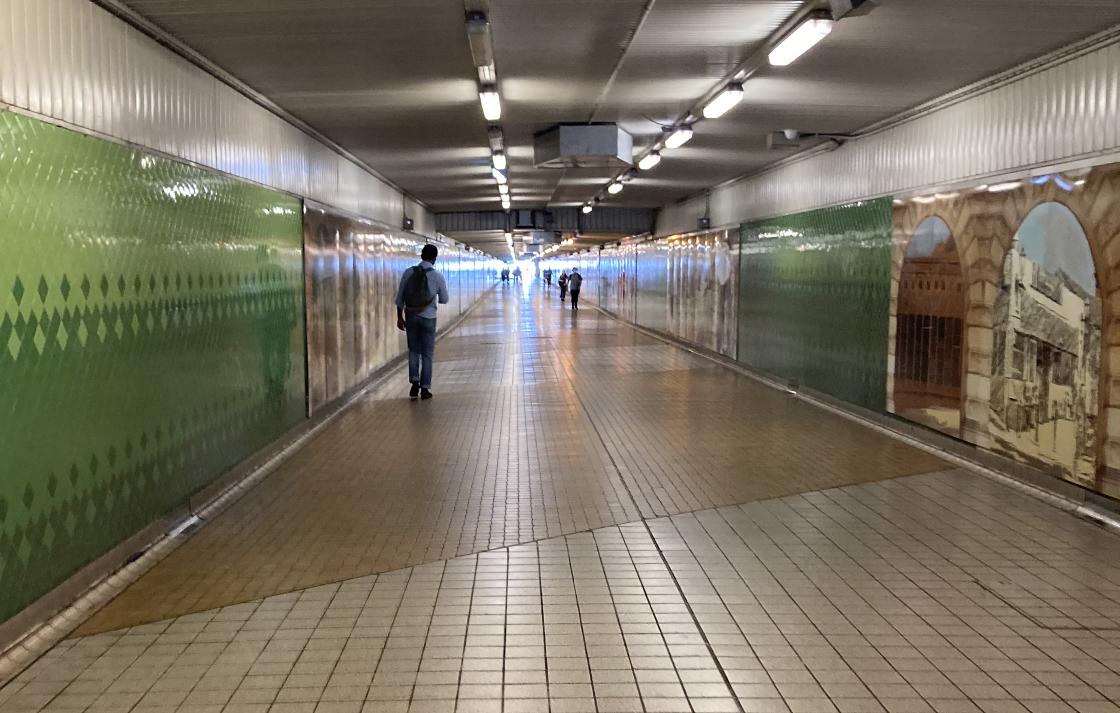 Subway empty