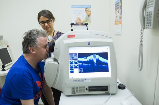 GSH Orthoptist with Patient