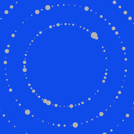 section tile blue dots circle