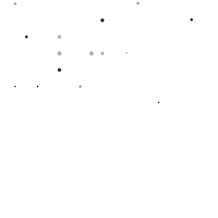Pattern of grey dots on a white background