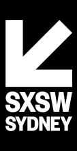 SXSW logo white