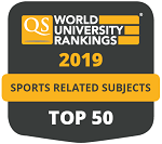 QS World University Ranking by Subject 2019 Sport Badge