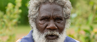 Indigenous Australian man
