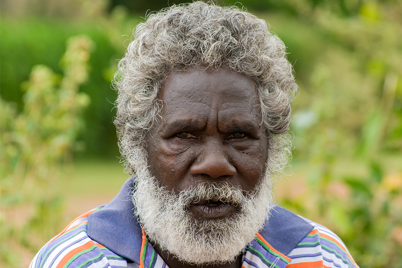 Indigenous Australian man
