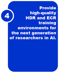 OBJECTIVE 4: Provide high-quality HDR and ECR training environments for the next generation of researchers in AI.