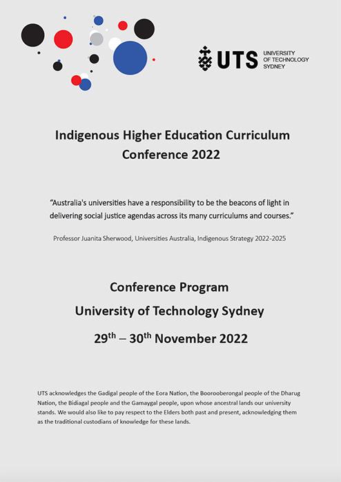 IHECC Conference program cover