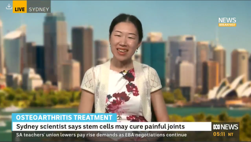 Dr Li on ABC News Breakfast