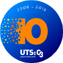 UTS Climate Change Cluster 10 years logo