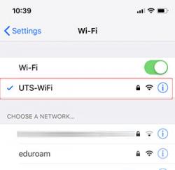 ios wifi connected