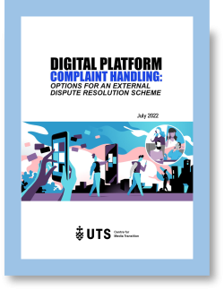 Digital Platform Complaint Handling Report cover image