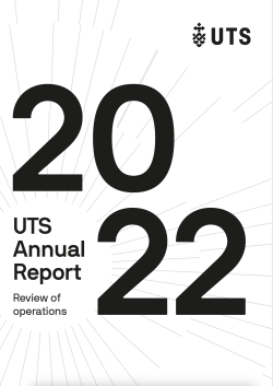 UTS Annual Report 2022 review of operations