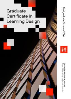 Graduate Certificate in Learning design  course guide cover