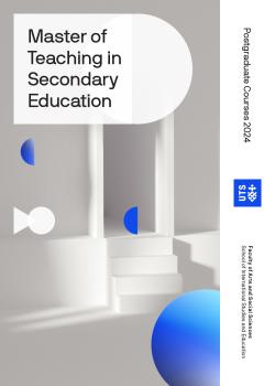 Master of Teaching in Secondary Education course guide cover