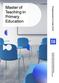 Master of Teaching in Primary Education course guide cover
