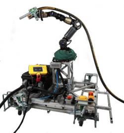 Grit-blasting robot for steel bridge maintenance and rehabilitation