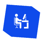 Icon - Person at workstation