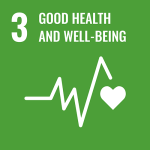 UN SDG icon: Goal 3. Good health and well-being