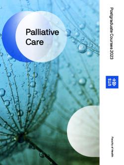 UTS Health Postgraduate Palliative Care flyer thumbnail