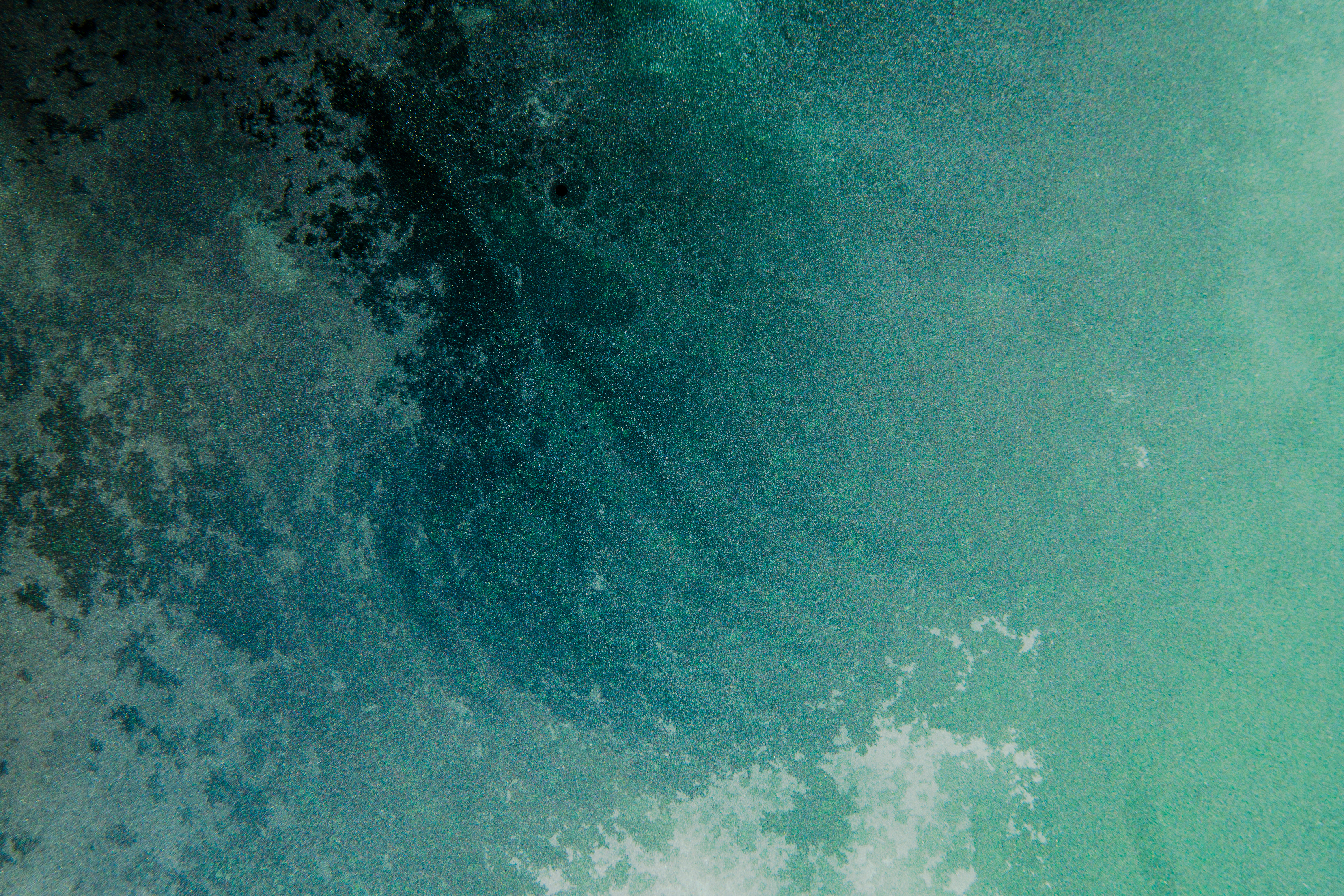 Abstract azure watercolour ocean