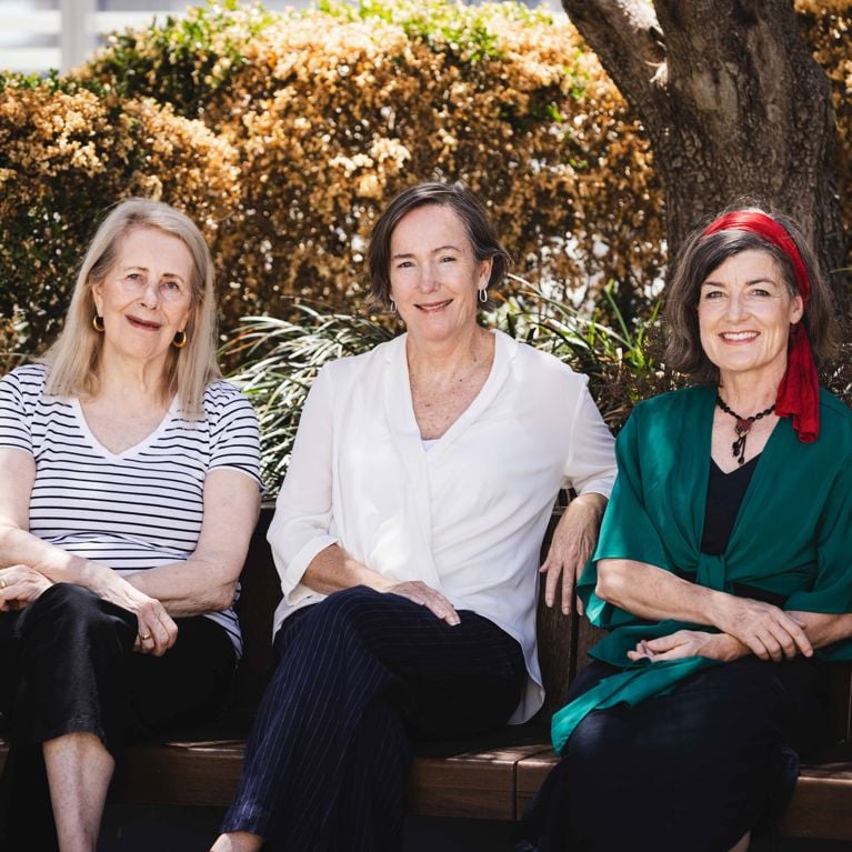 Doctor Anne Summers, Doctor Jane Wangmann and Doctor Samantha Donnelly from the University of Technology Sydney.