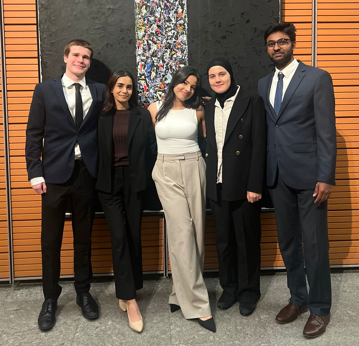 Arya with the UTS consulting club