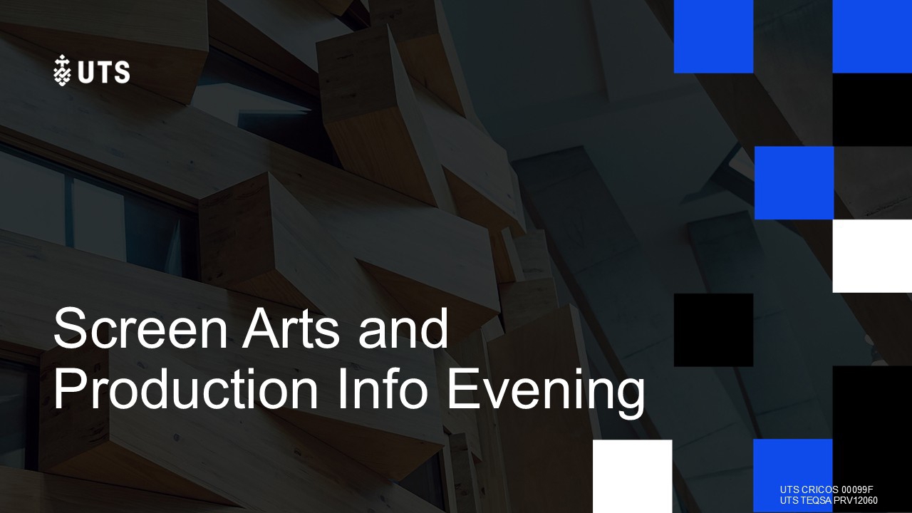 Screen Arts and Production Postgraduate Info Evening