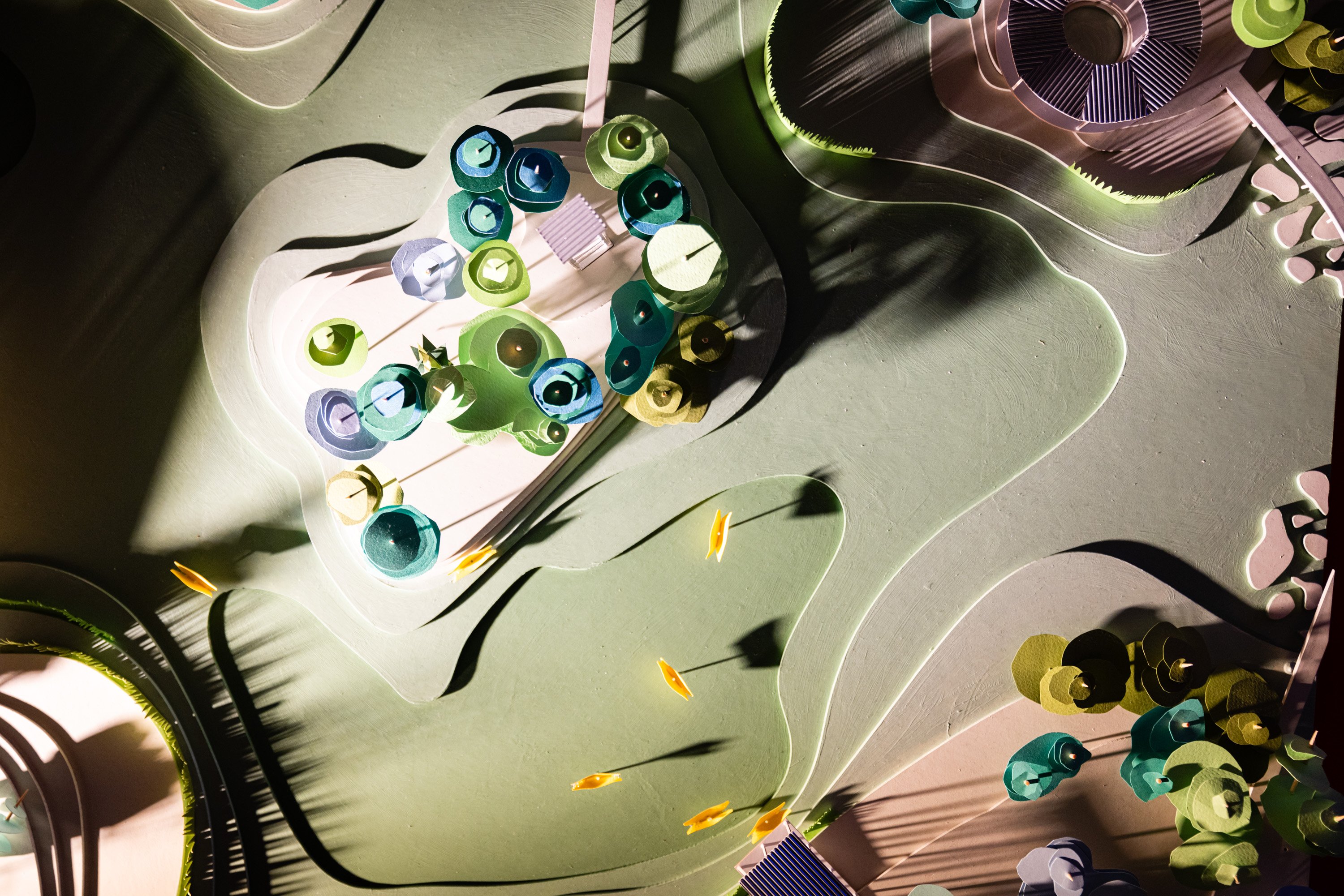 Landscape architecture model