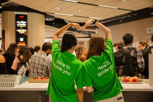 Two UTS Library staff members