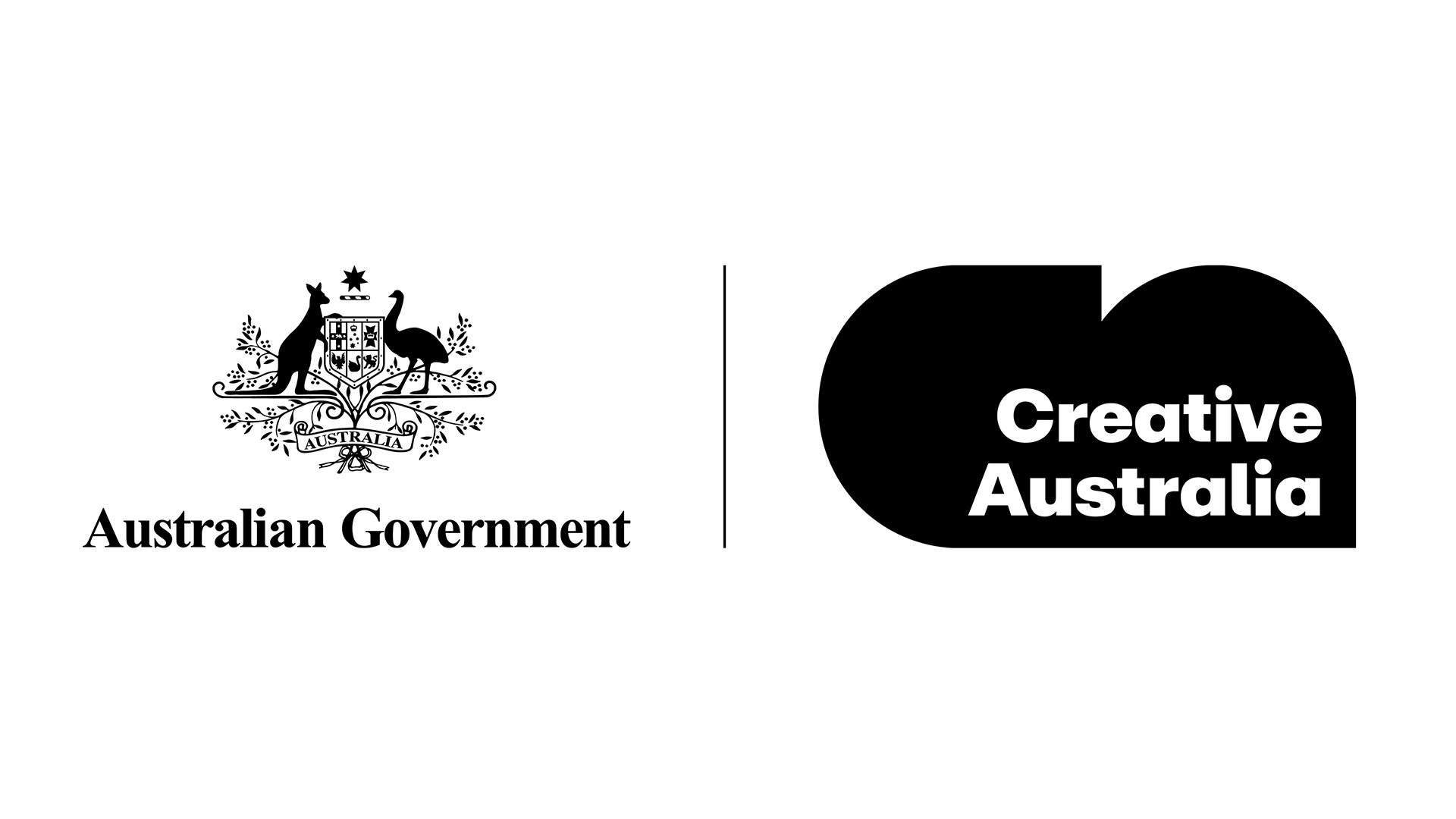 Australian Government and Creative Australia logos