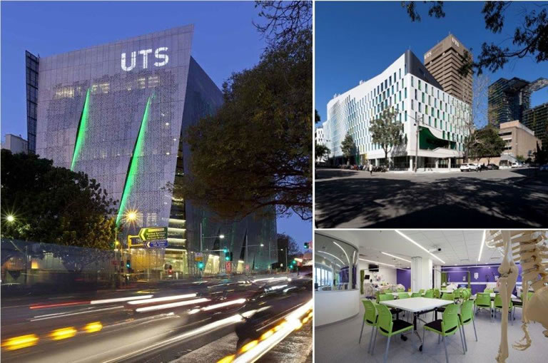 UTS campus buildings