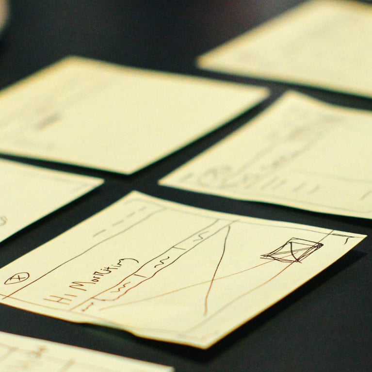 notes on stickit note pads