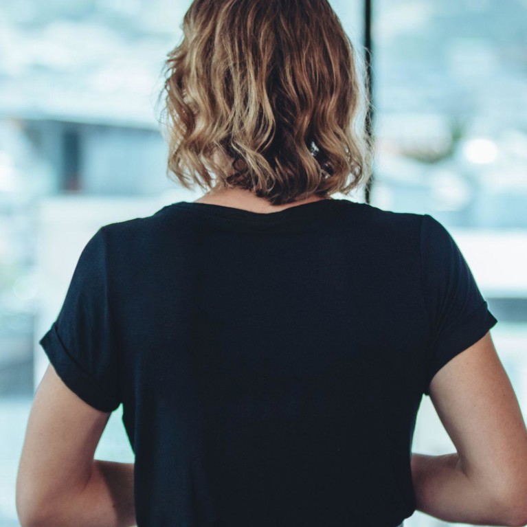 Female business leader conducting a meeting
