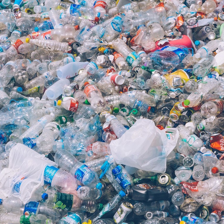 Plastic water bottles