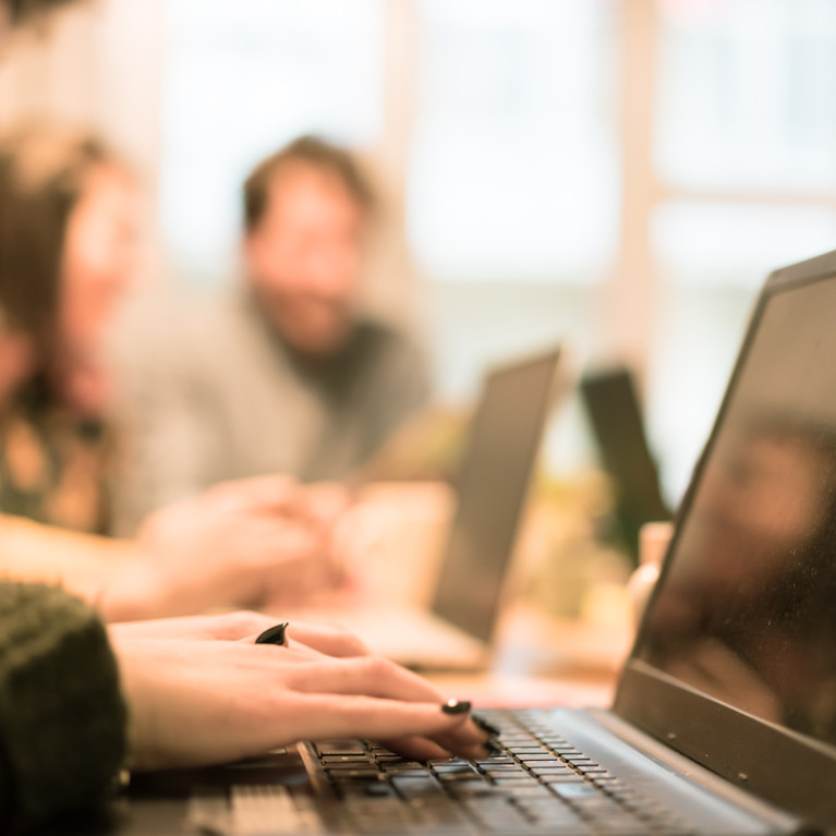 People studying using laptop computers. Picture: Manpeppe/Adobe Stock
