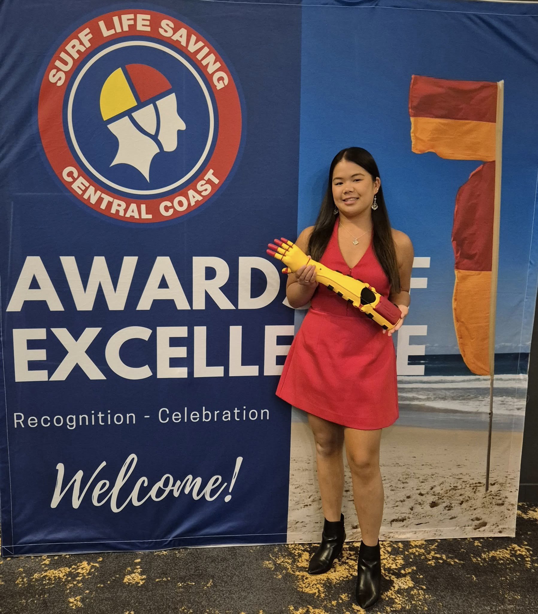 UTS Biomedical Engineering student Layne at Disability expo