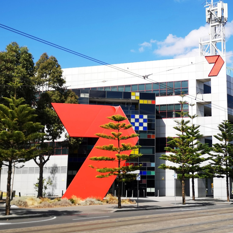 The Seven Network studios in Melbourne. Picture by Jackie Davies/Adobe Stock