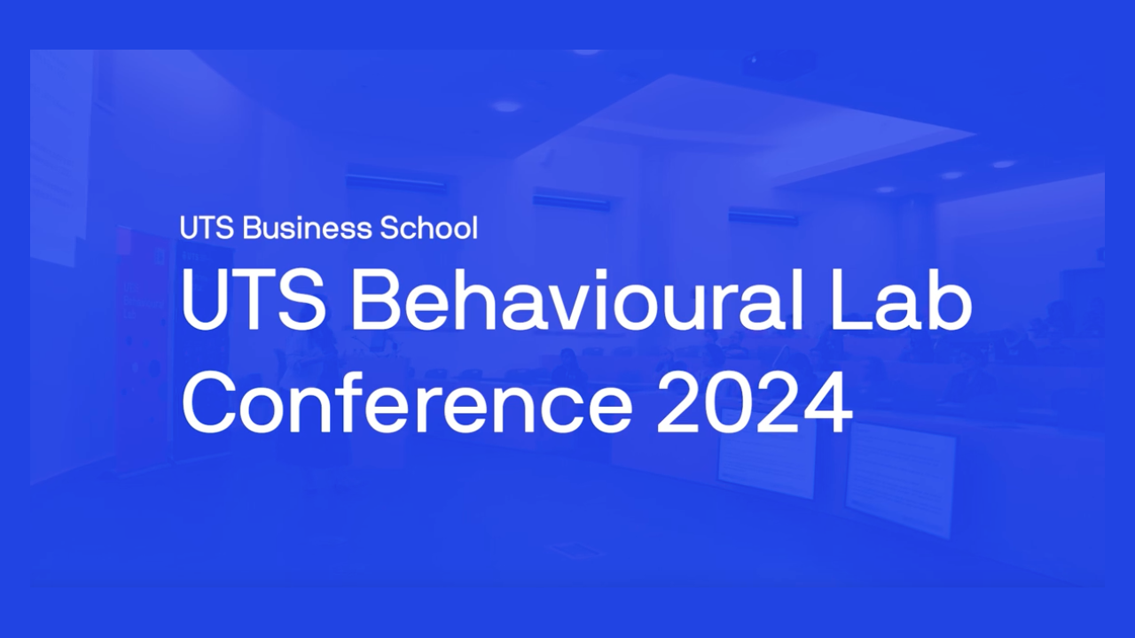 UTS Behavioural Lab Conference 2024