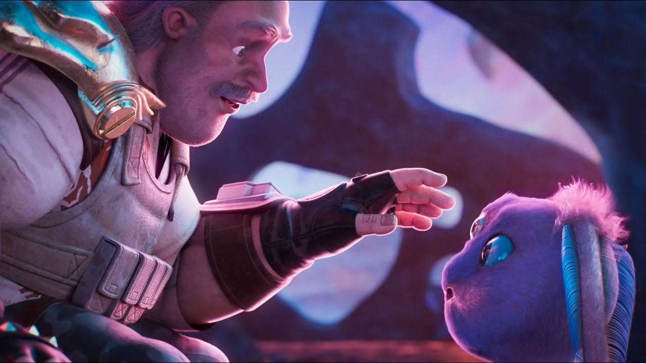 Still from animated showreel