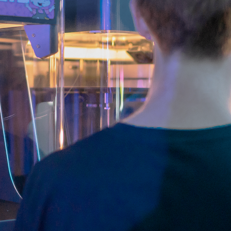 3D Printing at ProtoSpace: People watching
