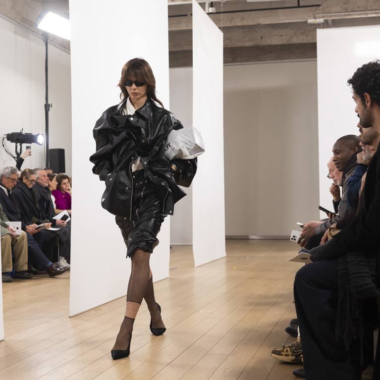 Jason Clark, UTS fashion alumni and designer at Christian Dior featuring his designs on the runway at L'IFM